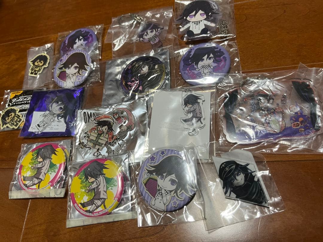 ダンガンロンパ 王馬　グラフアート　なぞとも缶バッジ　ラバスタ　希望のカケラ