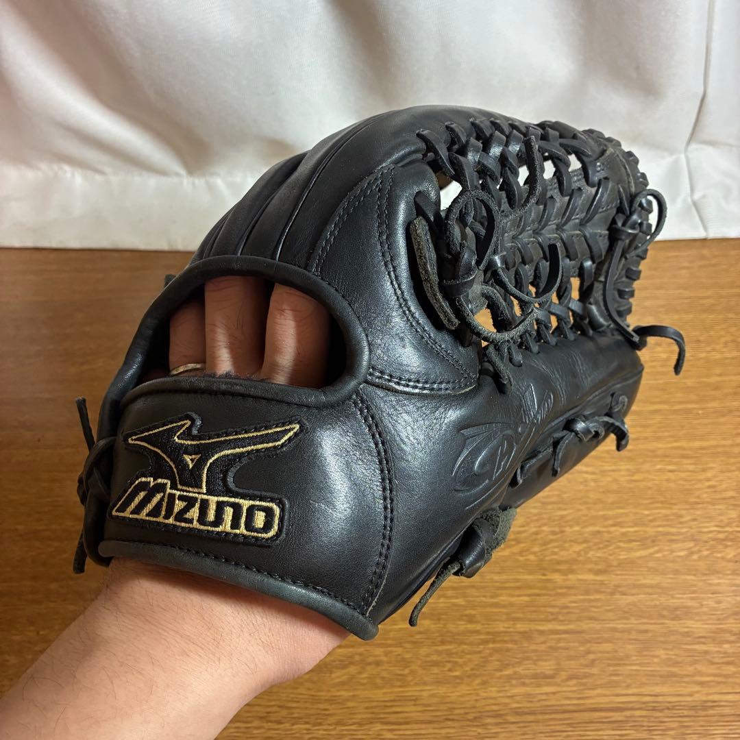 ミズノ ガチ 一般軟式 ソフト グローブ グラブ 内野用 美品