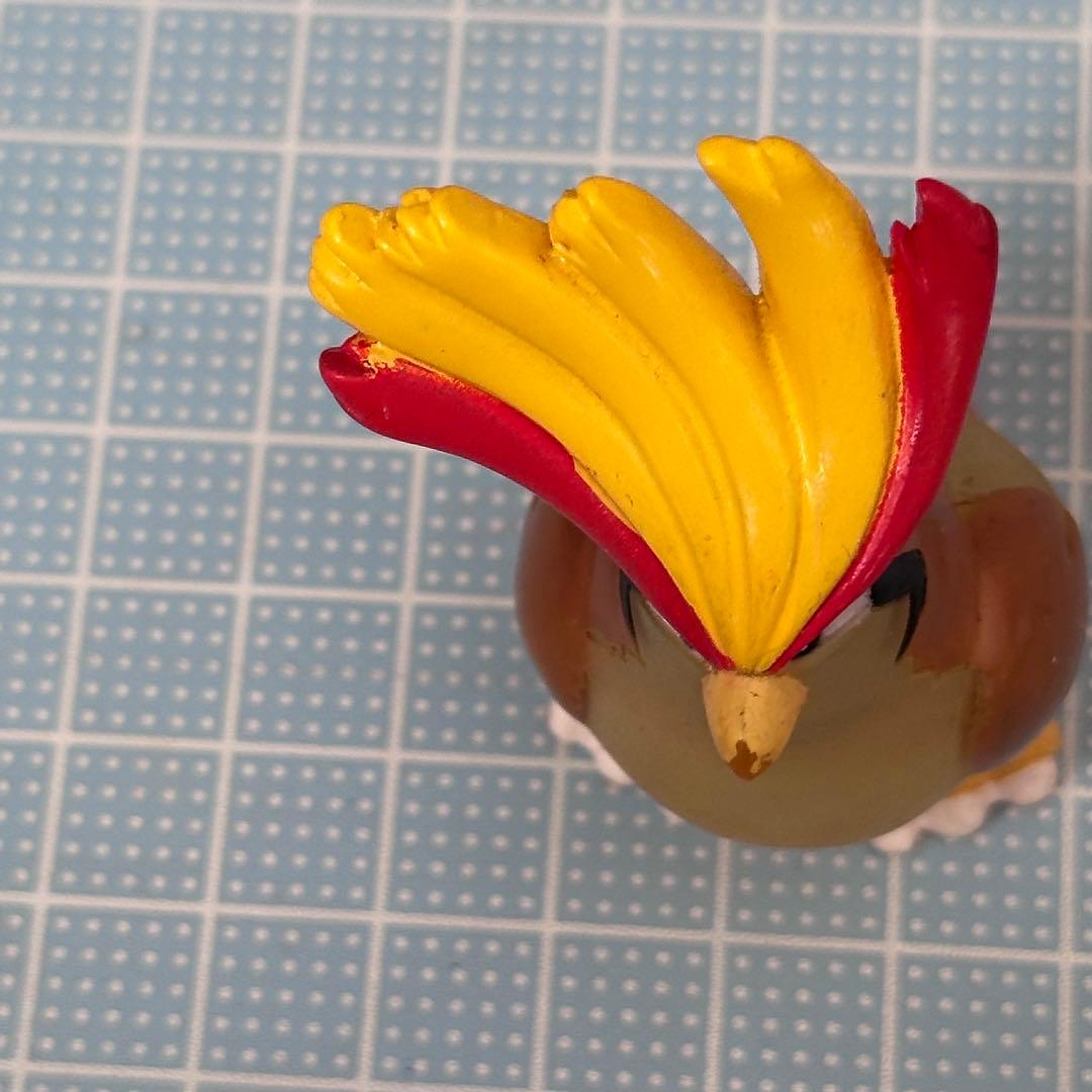 ポケモンキッズ　指人形　ピジョット　クリア　レア　ソフビフィギュア