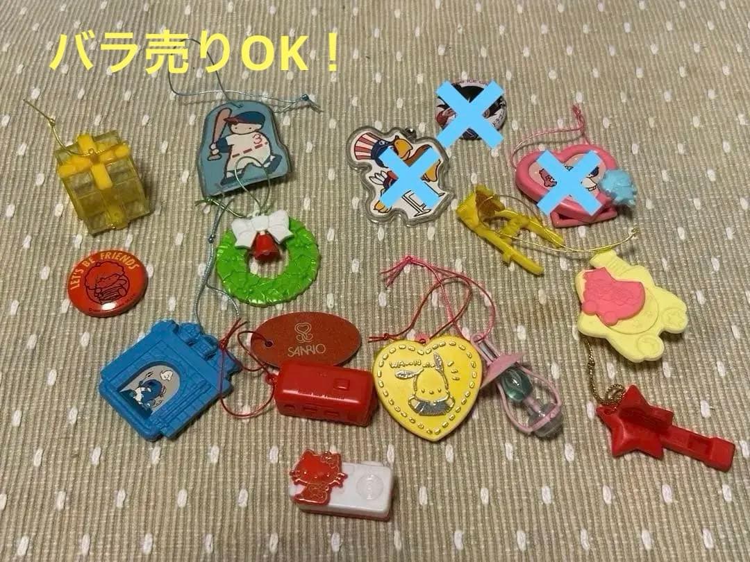 サンリオプレミアム　キキララ多め　他15個セット　昭和レトロ　おまけ付