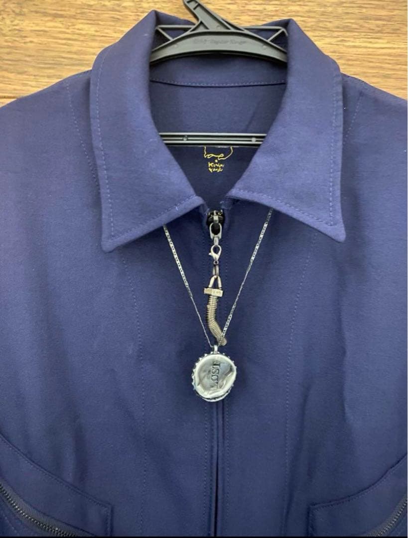 米津玄師♡ LOST CORNER つなぎ(M)＆王冠ネックレス