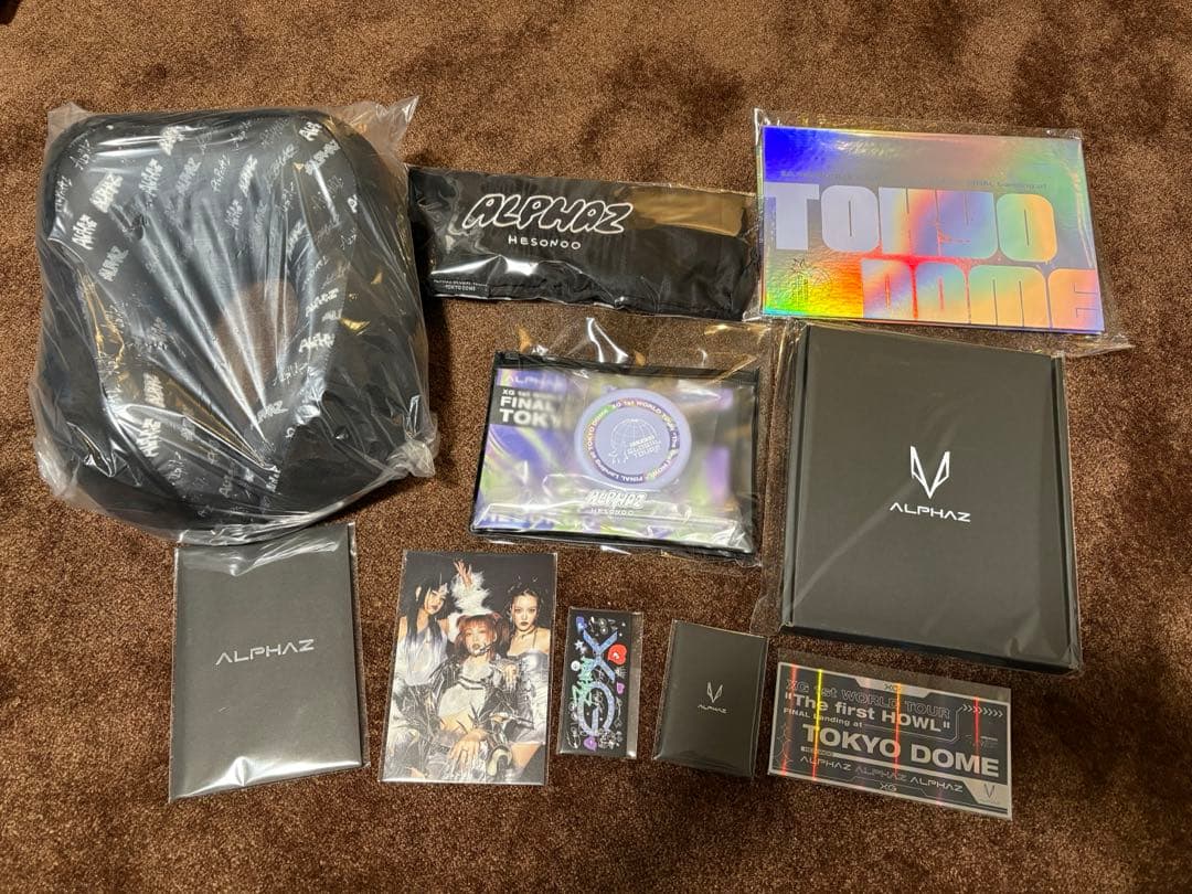 XG ALPHAZ グッズセット 未使用　トレカ
