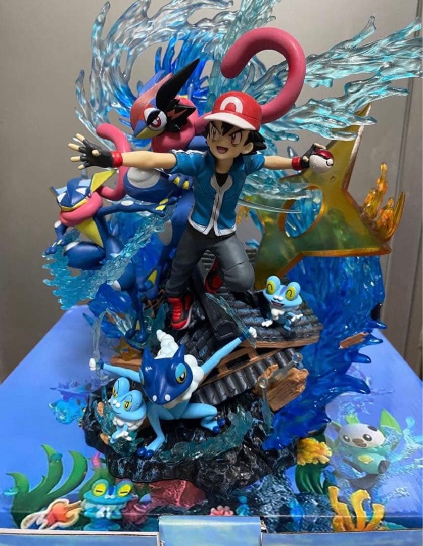 【新品】ゲッコウガ メガシンカ フィギュア 約30cm 傷あり、値下げ可能