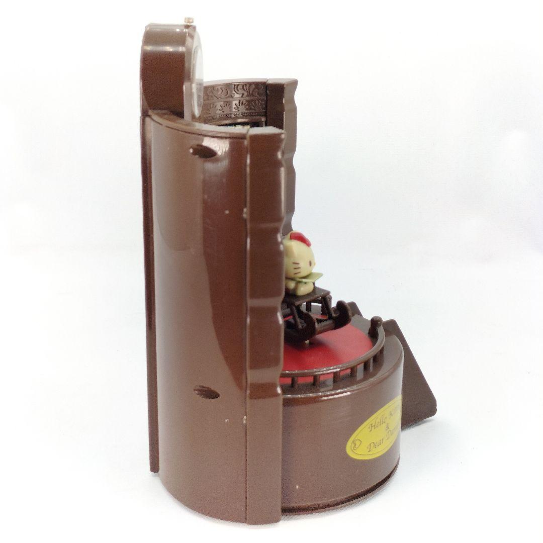 ハローキティ アクション レトロラブ 本棚 古時計 書庫 現状品