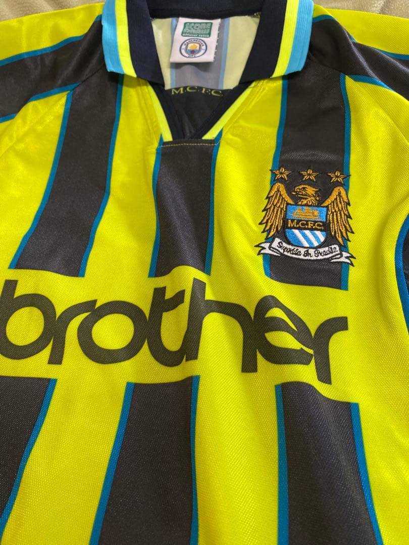 マンチェスター・シティ レトロユニフォーム brother