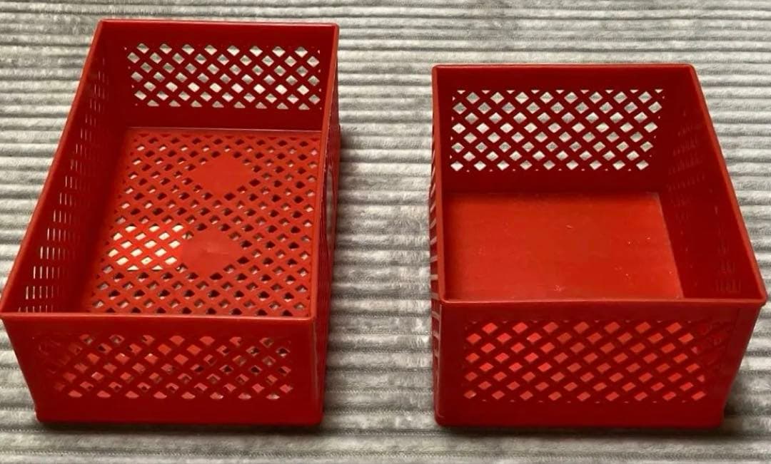 Hello Kitty ミニ収納ボックス ミニコンテナボックス　レトロ小物入れ