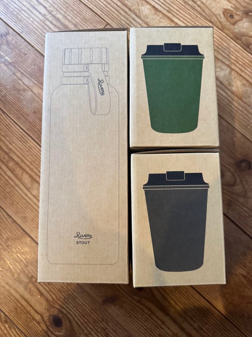 Sジェリーマルケス水筒シルバーとウォールマグ2個セットオリーブグレー