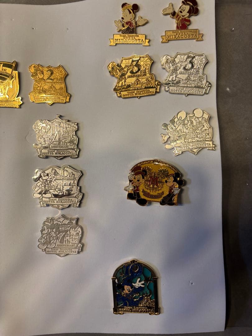 ディズニーホテル　ピンバッジ　非売品含