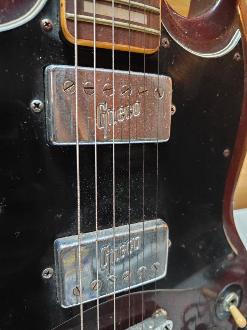 Greco SGスタイル エレキギター バーガンディ MADE IN JAPAN
