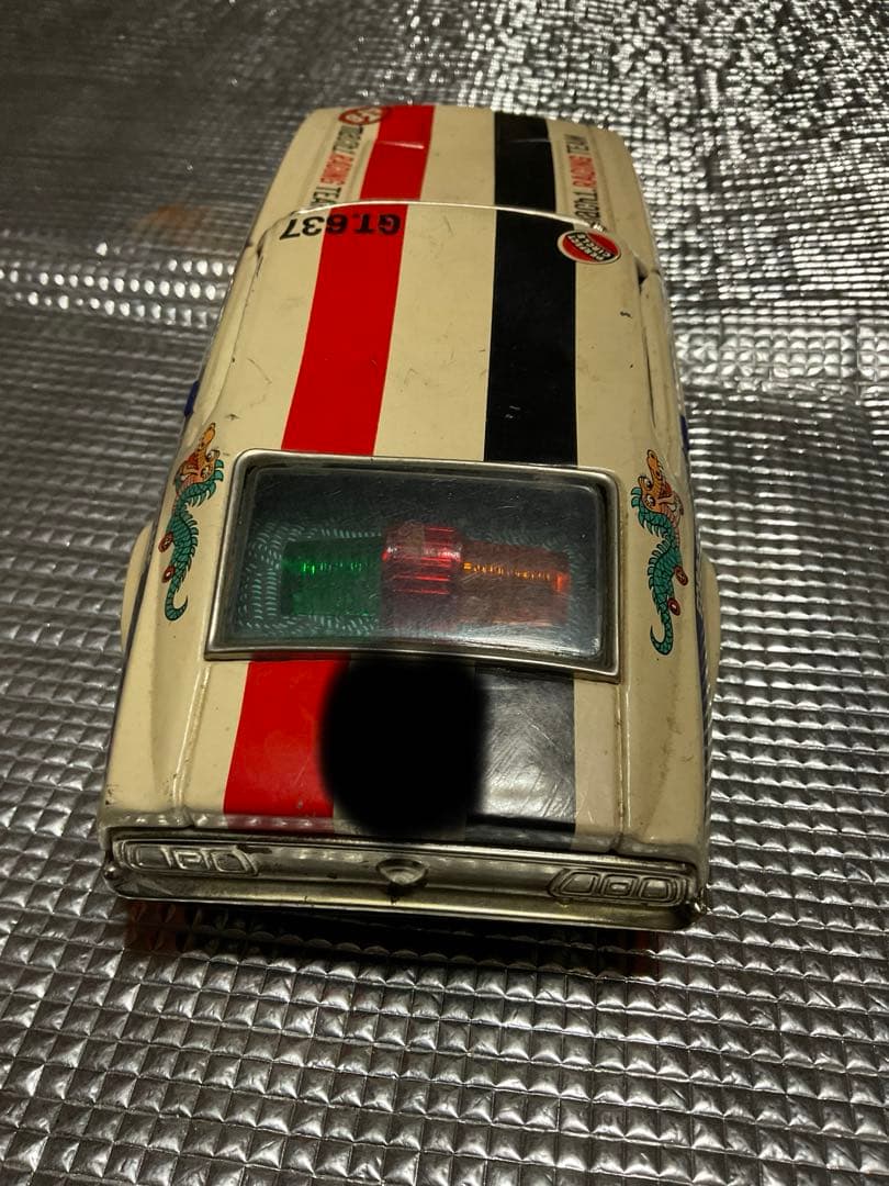 TAIYO社製／Mach1。MUSTANG。ブリキカー。【作動　凹みあり】。