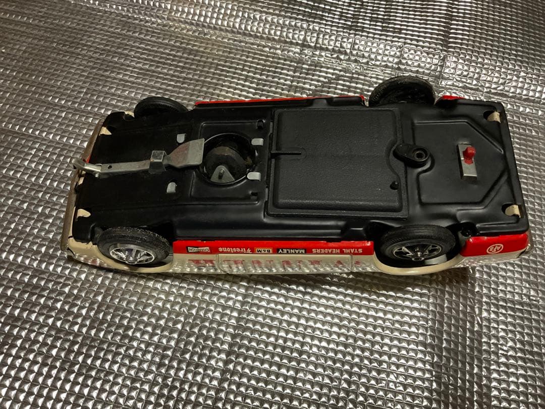 TAIYO社製／Mach1。MUSTANG。ブリキカー。【作動　凹みあり】。