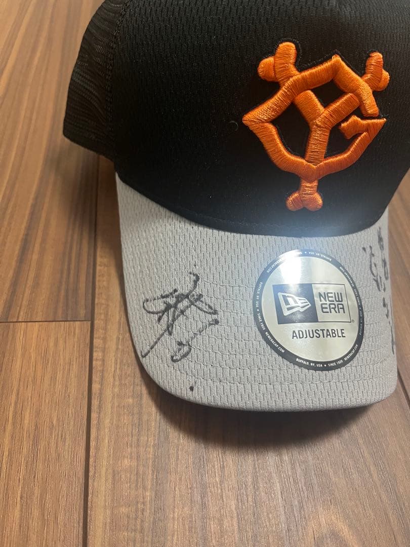 坂本勇人選手　直筆サイン　メッセージ付き　キャップ　帽子