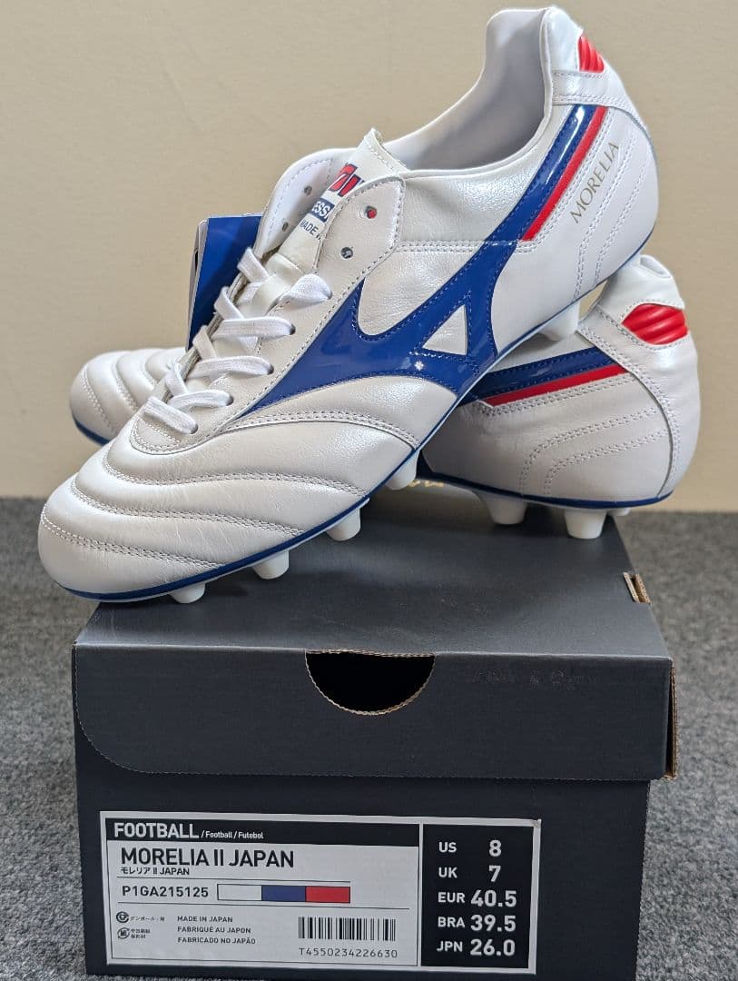 ミズノ モレリア2JAPAN　東京オリンピックモデル　26.0cm