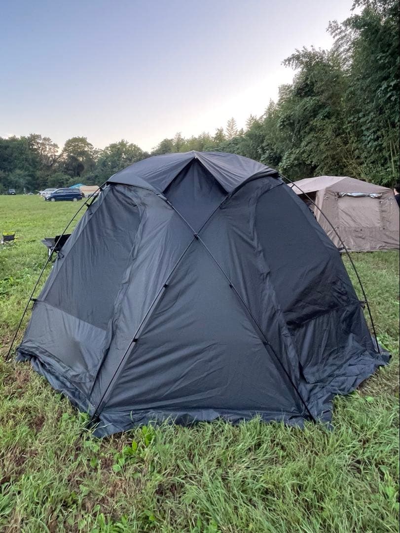 tenplay2024ドームテント　ブラック