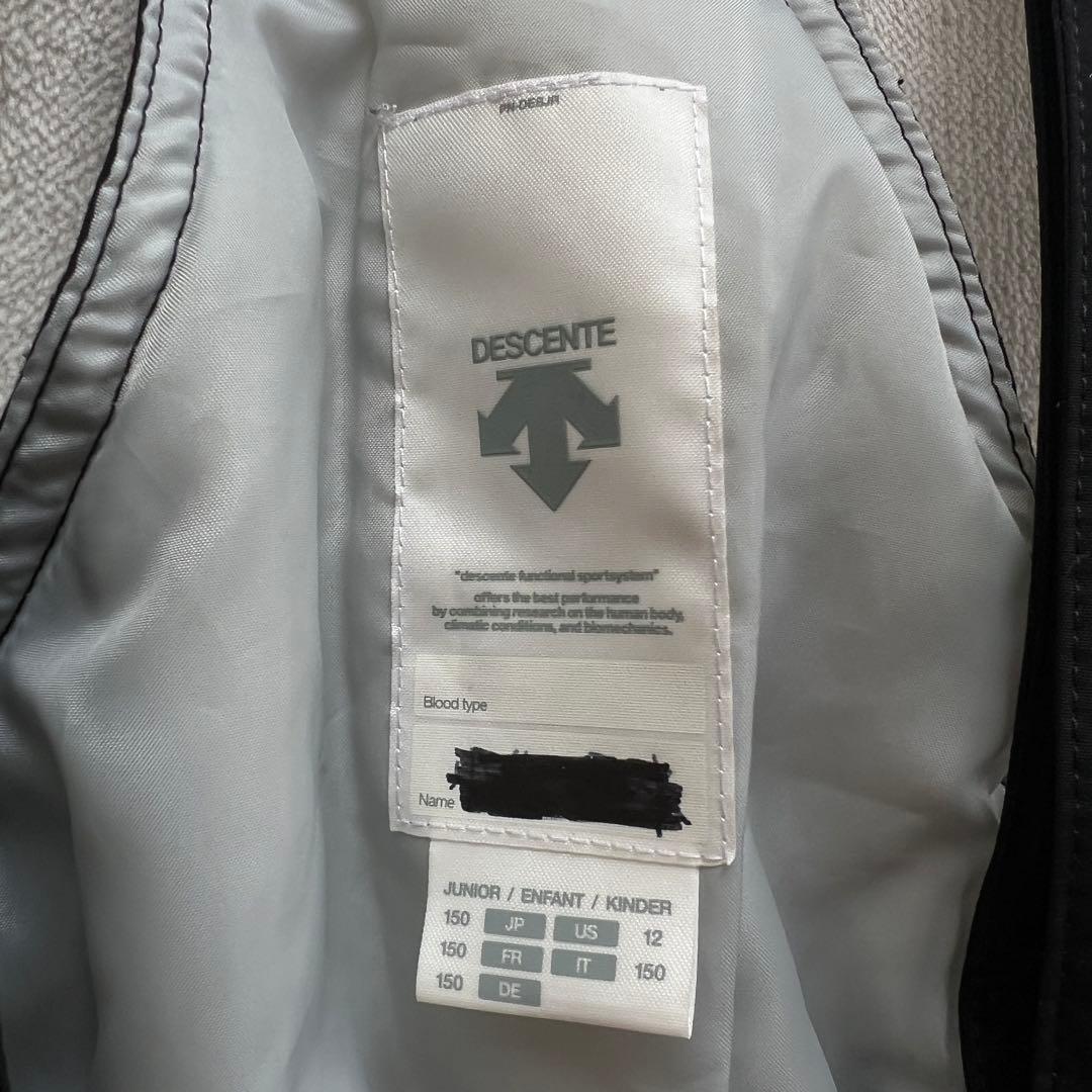 ONYONE オンヨネ 150 スキーウェア上下 セットアップ デサント 赤 黒