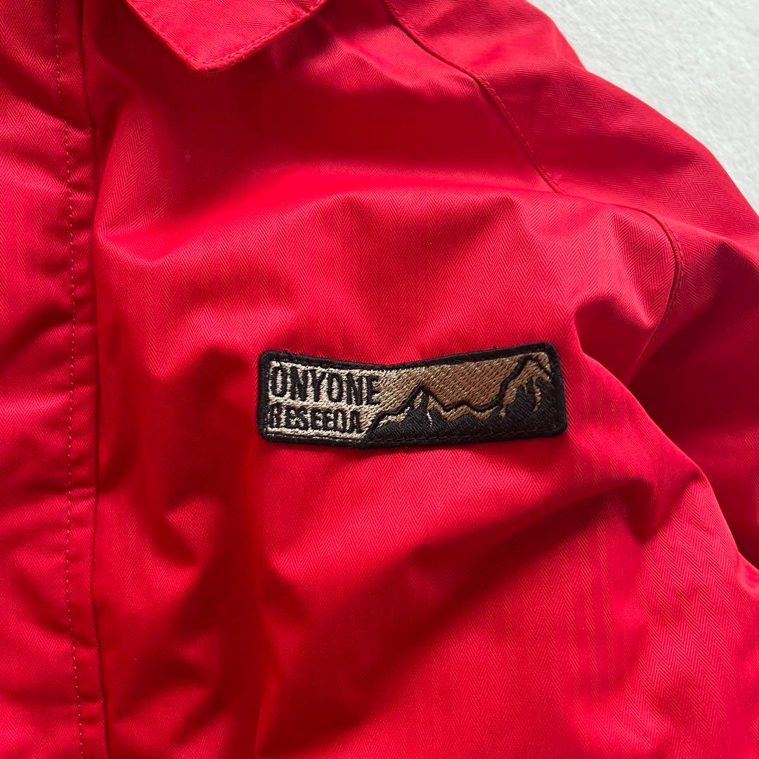 ONYONE オンヨネ 150 スキーウェア上下 セットアップ デサント 赤 黒