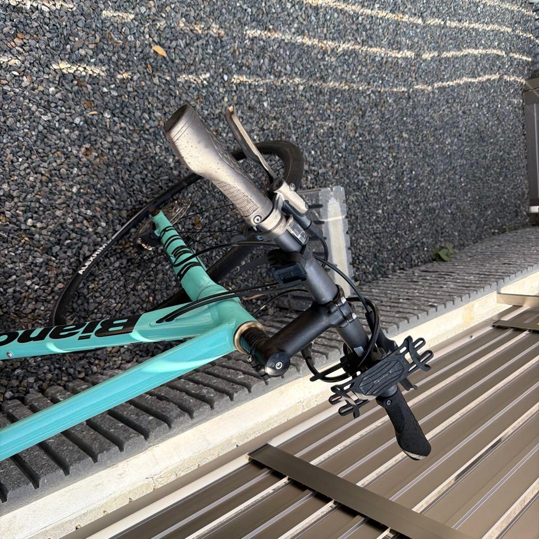 クロスバイク アルミフレーム ミントグリーン