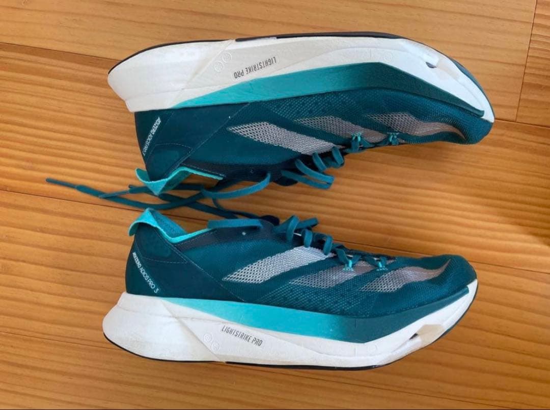 adizero adios pro 3 m 25.5㎝ 走行距離少