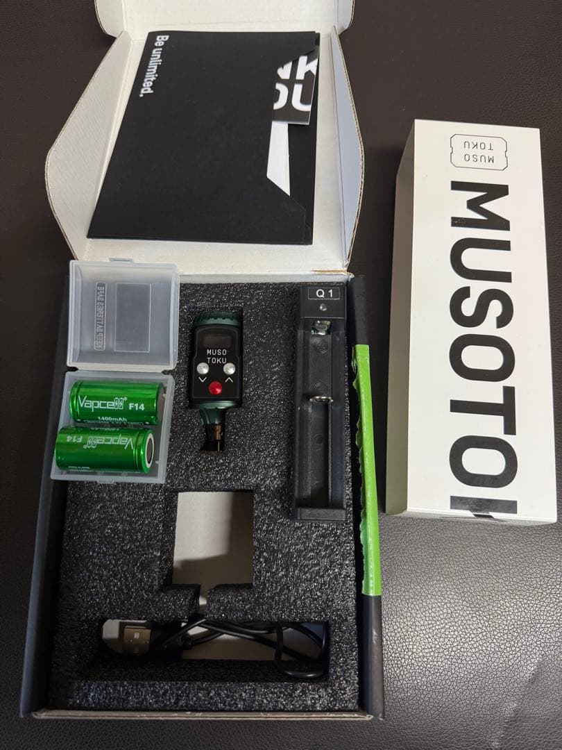 Musotoku タトゥーマシン　ワイヤレスバッテリー