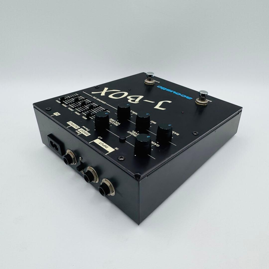 【希少】acoustic J-BOX ベース用プリアンプ