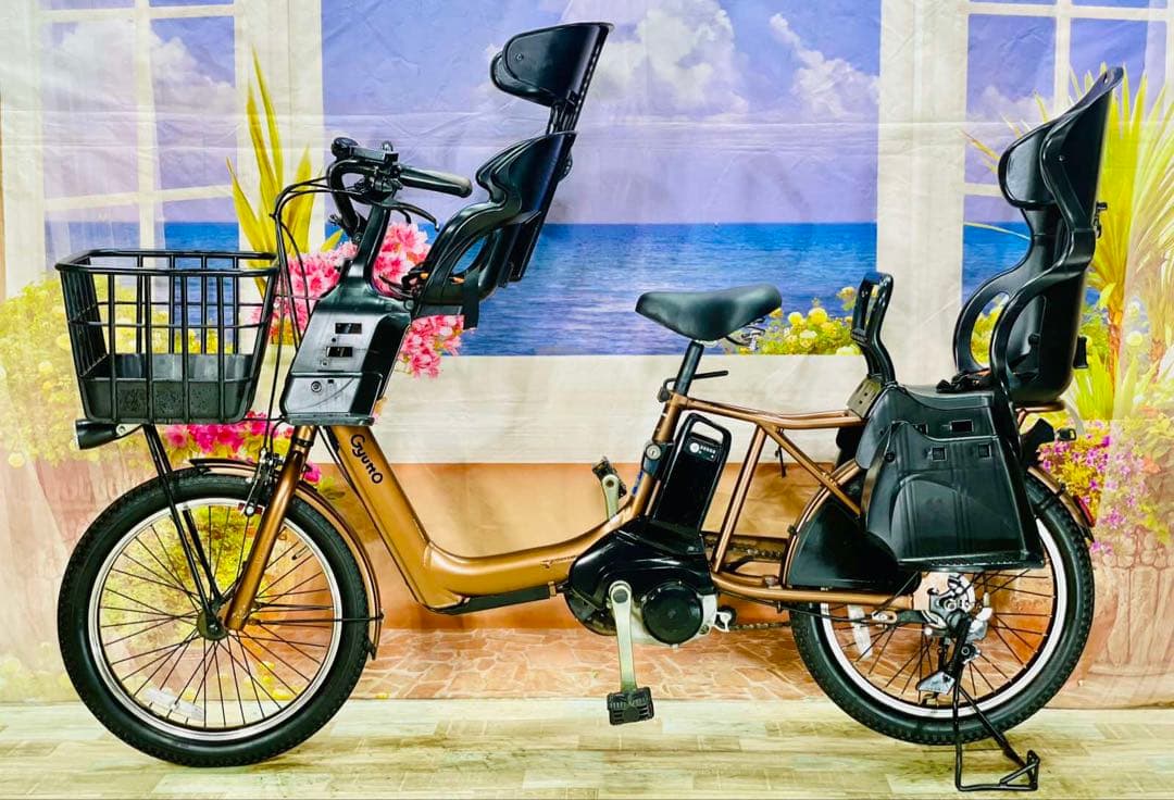 王様アニーズ 2020年モデル⭐️ パナソニックギュット16AH子供乗せY2292