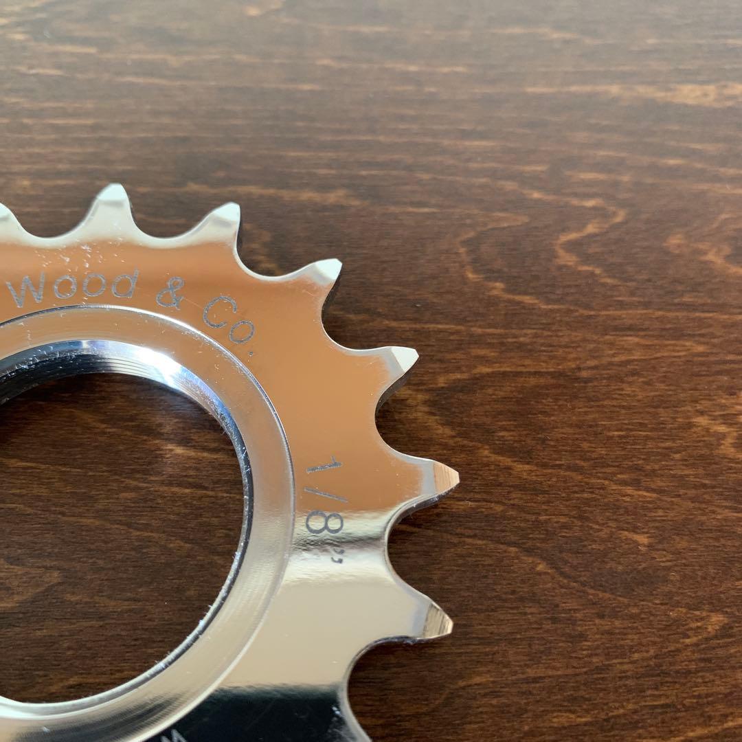 Philwood track cog 17T 1/8 フィルウッド コグ ピスト