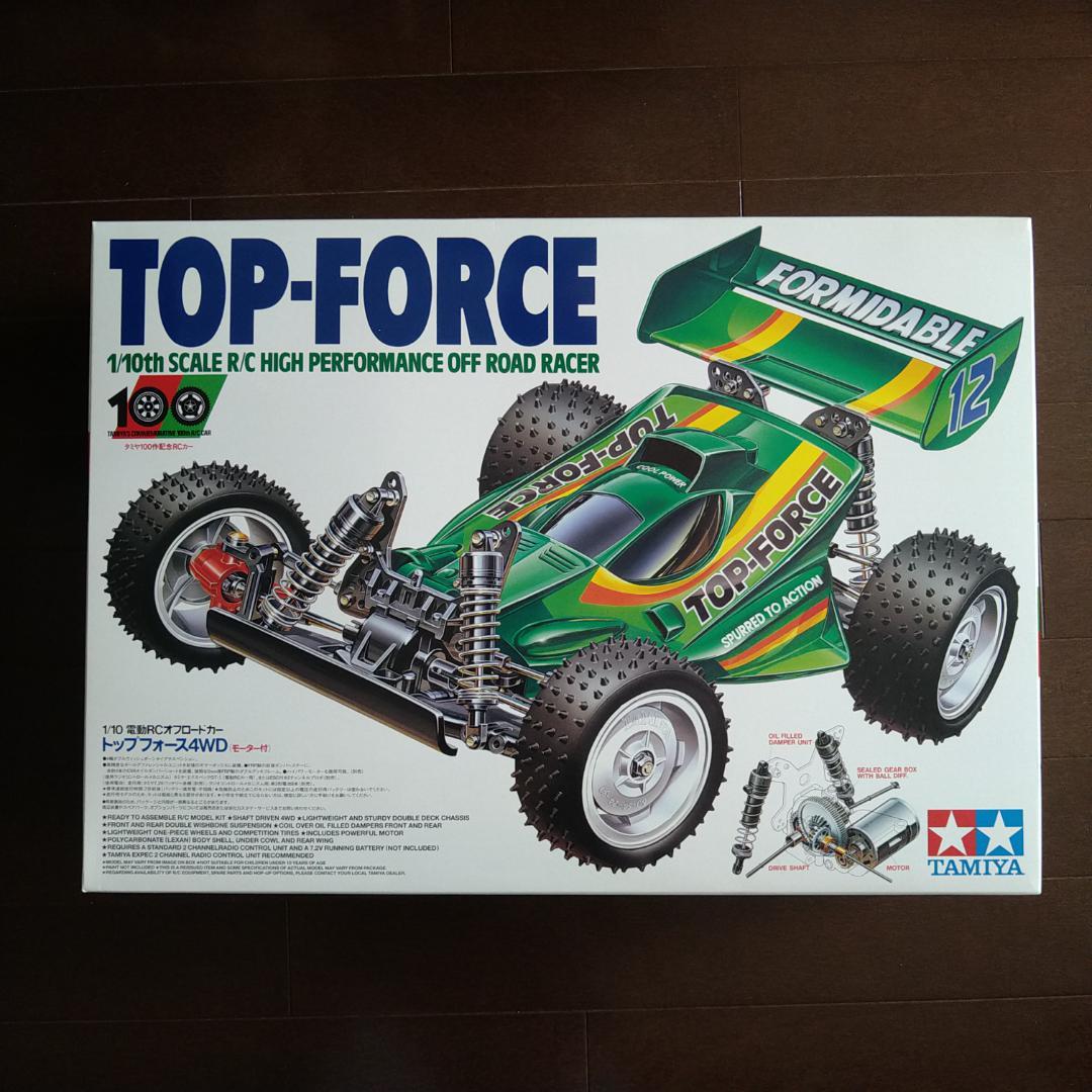 タミヤ トップフォース 未組立 1/10 TOP FORCE