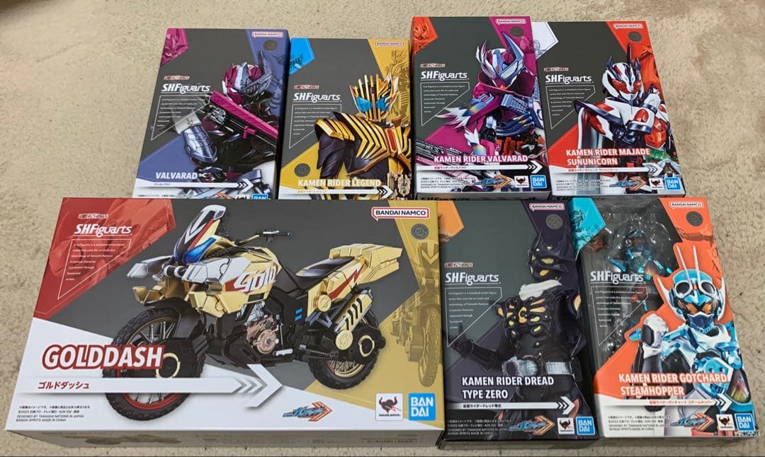 【最終値下げ】　S.H.figuarts 仮面ライダーガッチャード　まとめ売り