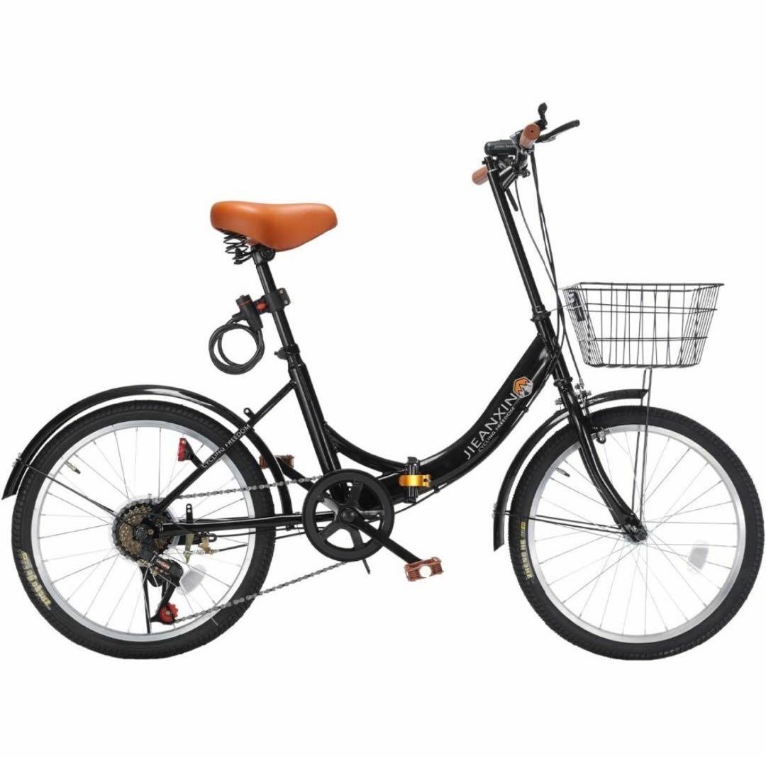 自転車 折りたたみ自転車 20インチ 7段変速 軽量 小径車 防滑タイヤ