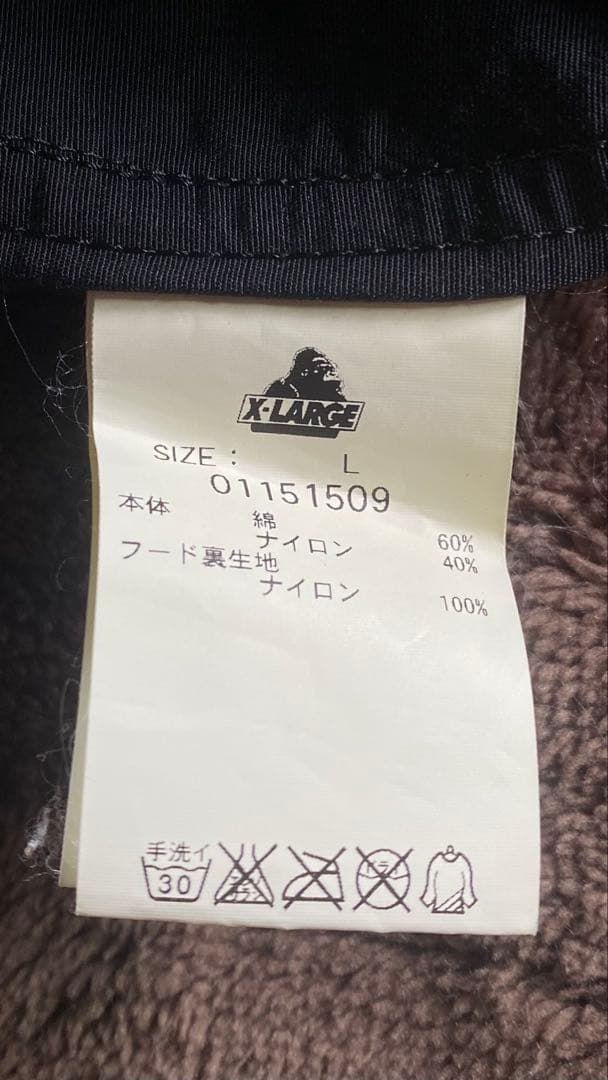 MAN WITH A MISSION X LARGE フードジャケット