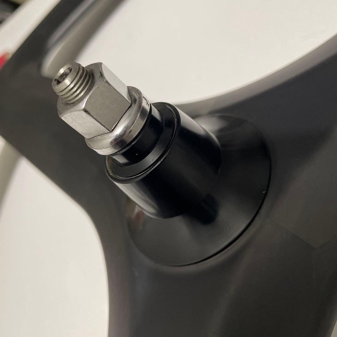 新品 カーボン バトンホイール フロント ピスト