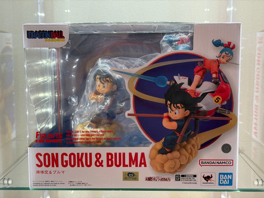 【$hanty】ドラゴンボール フィギュアーツZERO 孫悟空&ブルマ