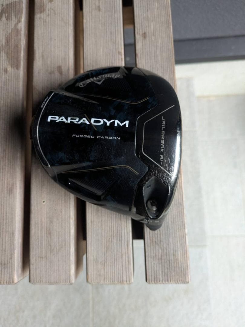 PARADYM ドライバー 10.5度 ヘッドのみ(HC付)