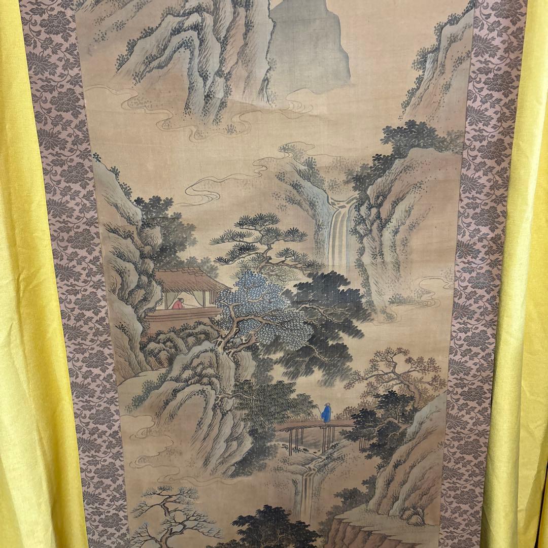 谷文晁 山水図 a9