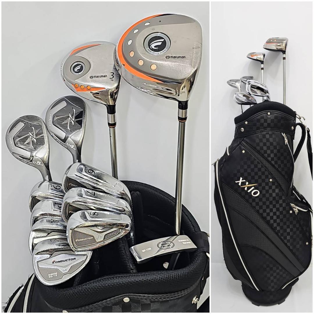 メンズ右利き初心者用　マルマン　コンダクター　ゴルフクラブセット　K-2086
