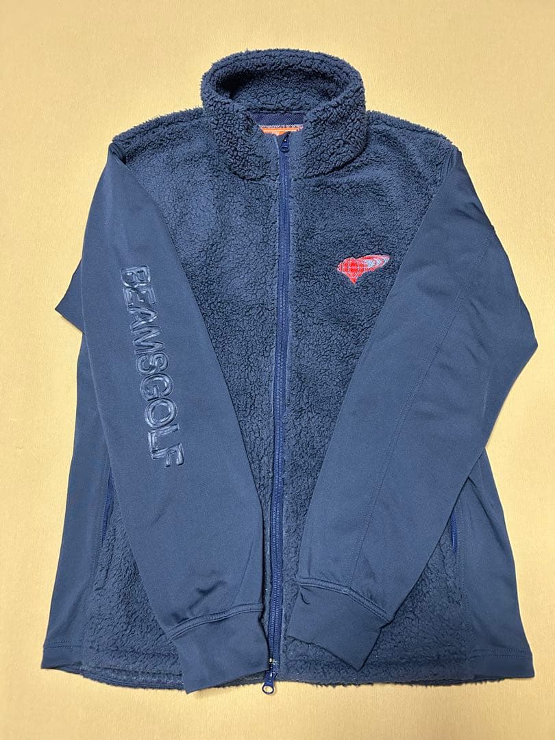BEAMS GOLF ビームスゴルフ フリースジャケット Lサイズ ネイビー