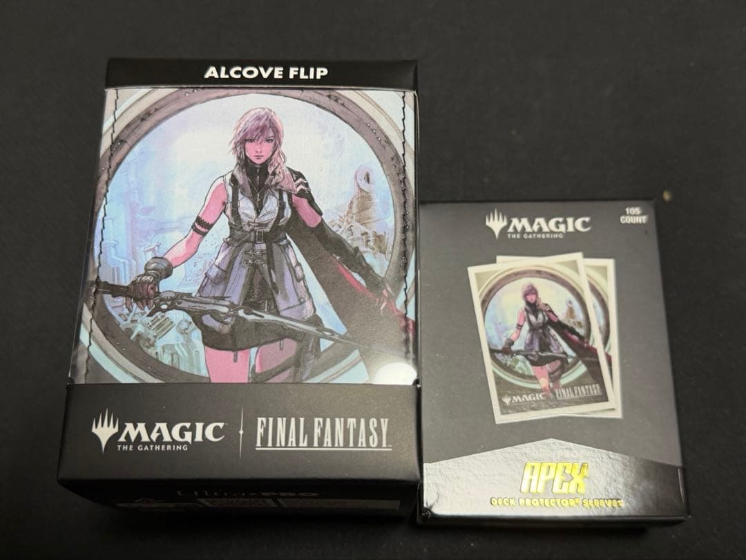 【新品】MTG FF UltraPro ライトニング デッキケース&ス