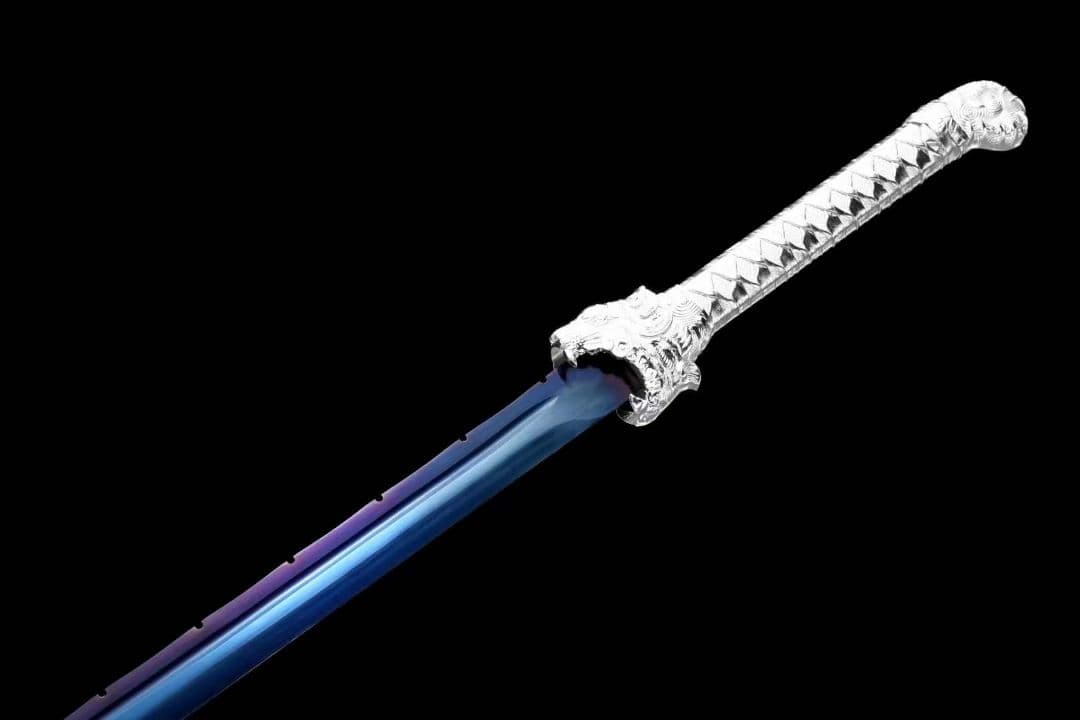 『銀虎ストレート』古兵器 武具　刀装具　日本刀　模造刀 居合刀