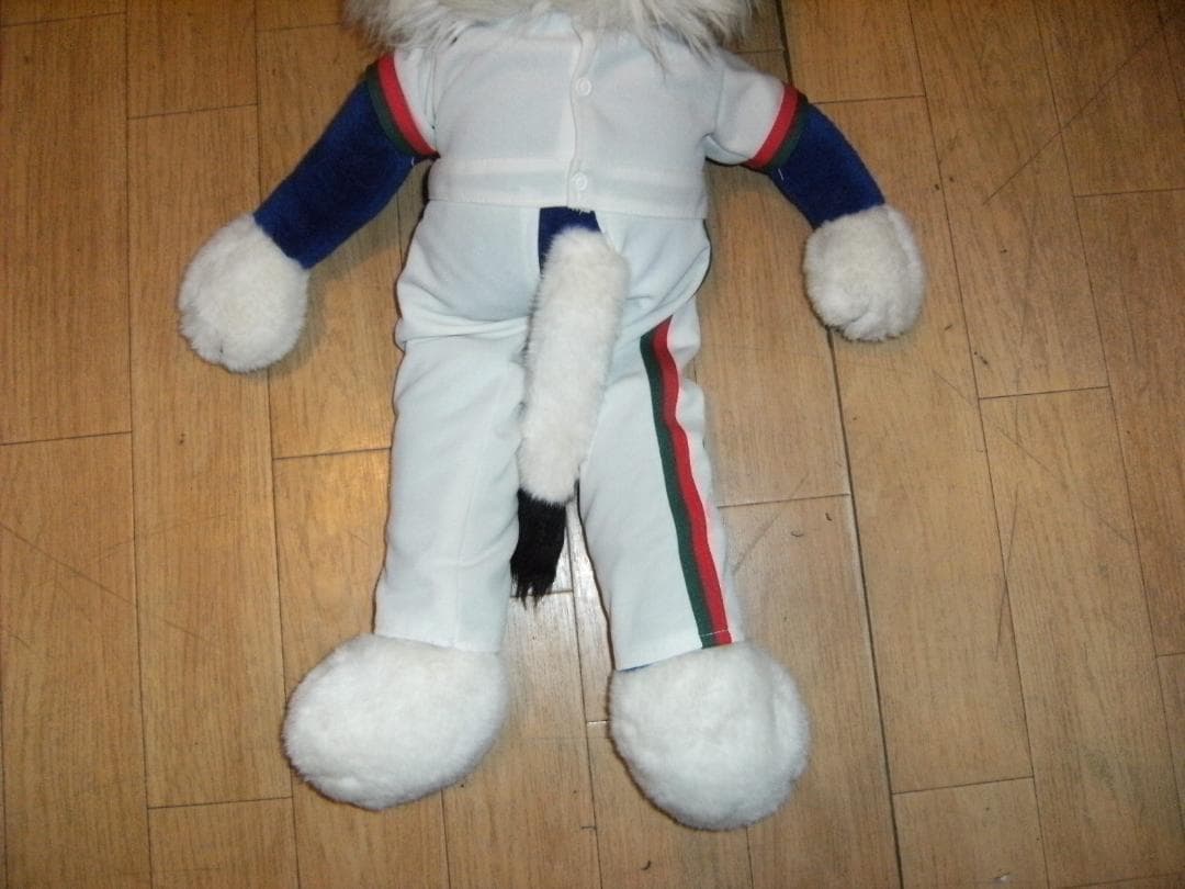 廃番★昭和レトロ★日本製★三英★西武ライオンズ キャラクター レオ ぬいぐるみ