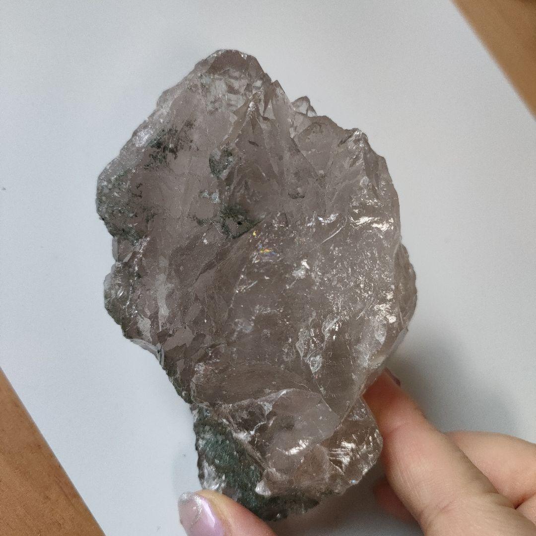 ヒマラヤ水晶 メルー産 スモーキークォーツ シャークスフィン