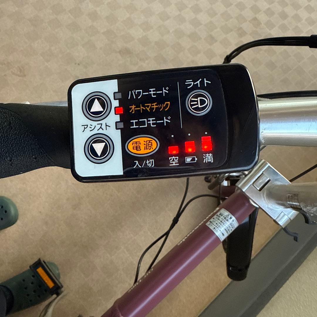 mappie　折りたたみ電動自転車Panasonic OFF TIME