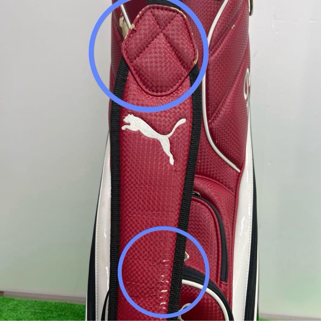 プーマ　puma ⒏5インチ キャディバッグ　ゴルフバッグ