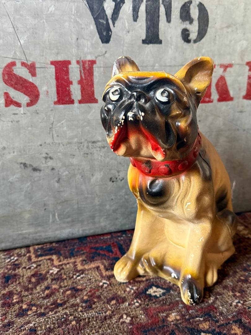 Y*O様 Vintage Chalkware Bulldog