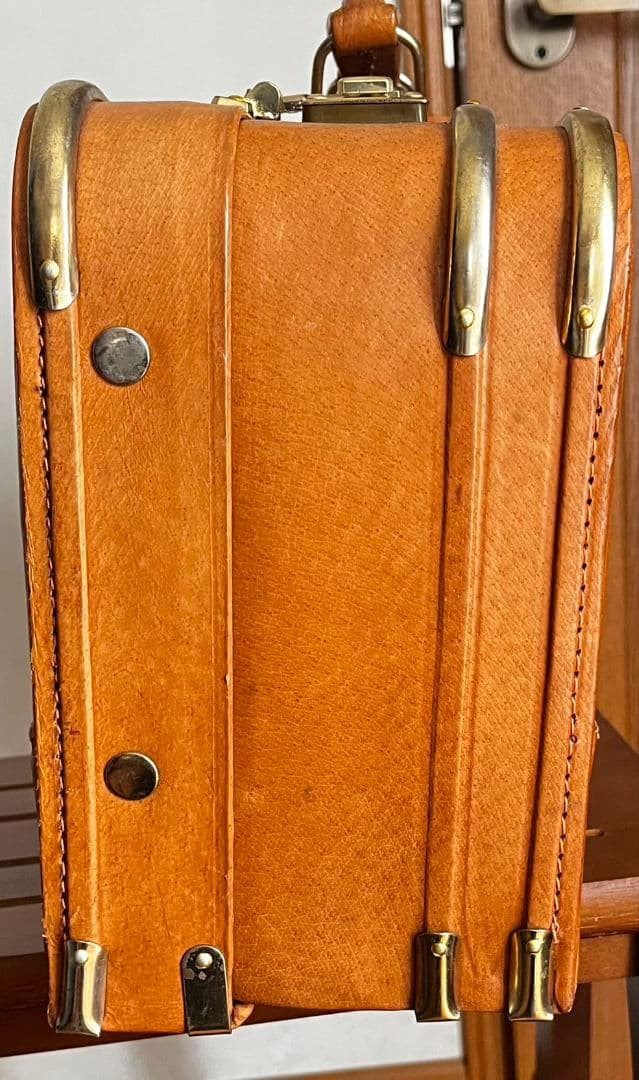 ＊レア＊天然皮革の旅行トランク　旅行カバン