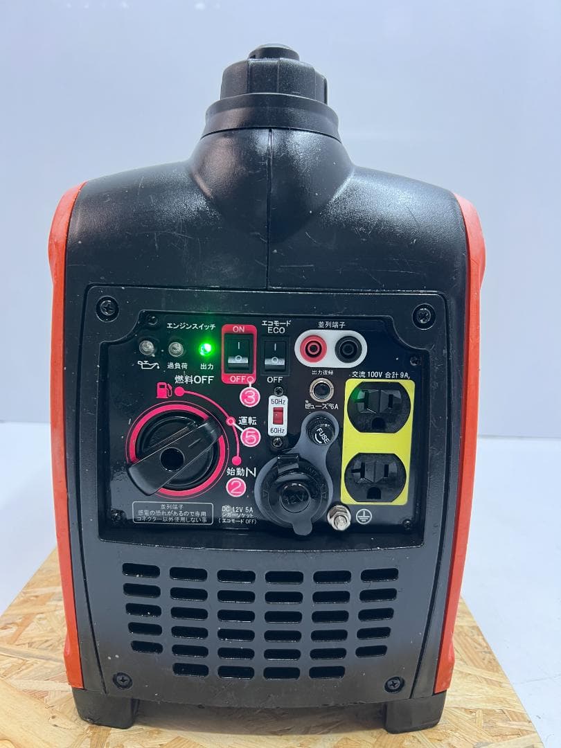 KOSHIN 工進 インバーター発電機 GV-9i ♪ 動作良好♪ 81K10