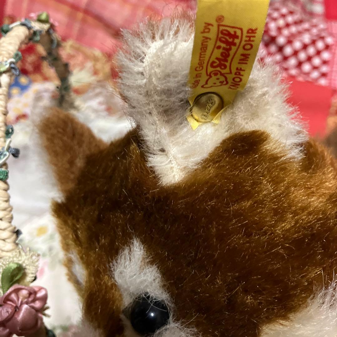 Steiff テディベア　Bendy ベンディぬいぐるみ　レッサーパンダ