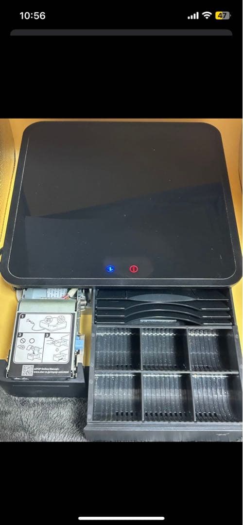 スター精密 mPOP POP10 BLK JP レシートプリンター 一体式レジ