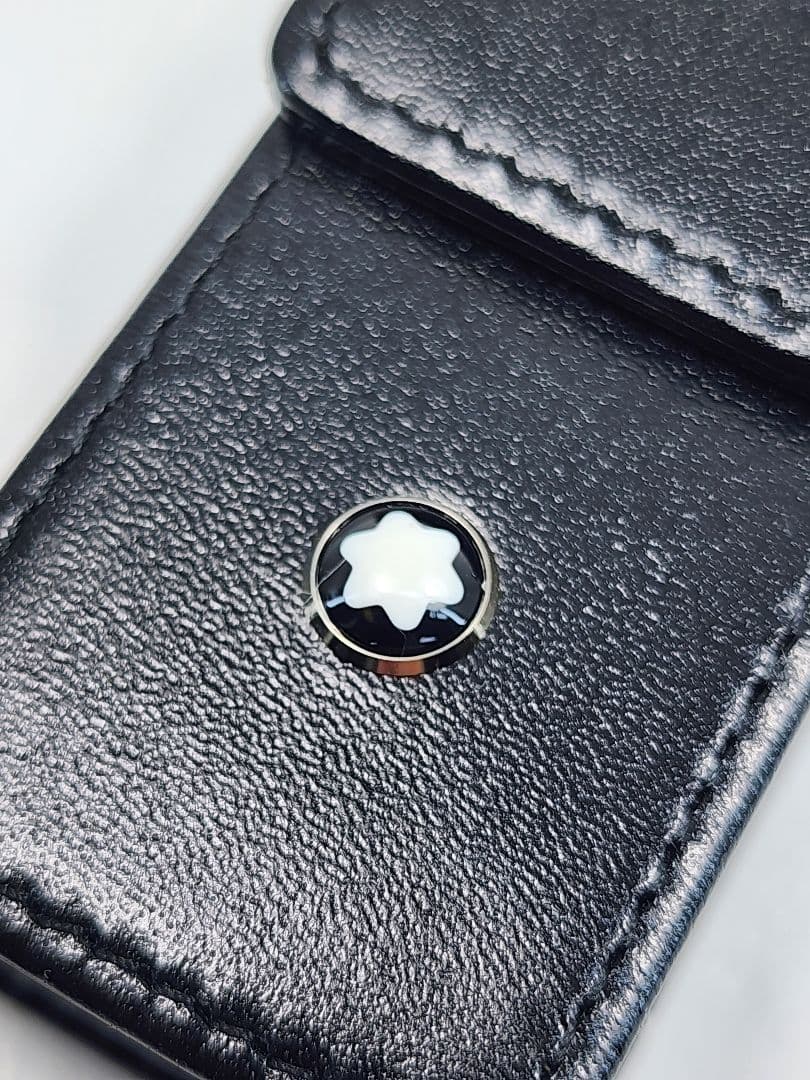 MONTBLANC　モンブラン　レザー ペンケース　ブラック　ケース箱有り