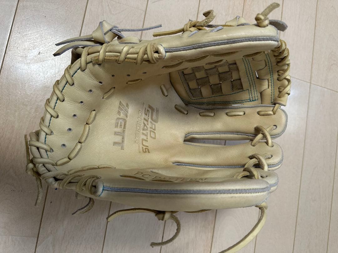 値下げZETT PRO STATUS オーダー軟式グローブ キャメル