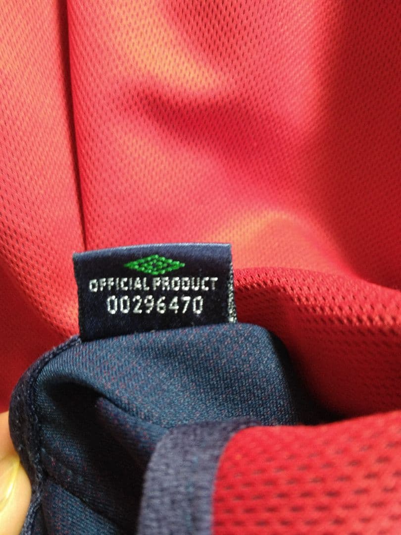 ウェア England Away 2004 #7 Beckham Longsleeve